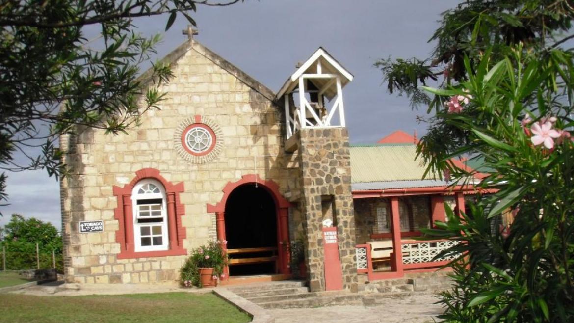 The church at Mayreau, Grenadine Islands The church at Mayreau, Grenadine Islands
