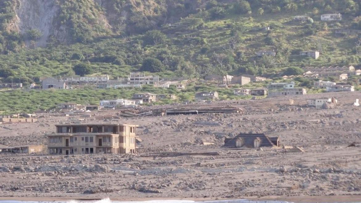 Trace des écoulements, Montserrat Trace des écoulements, Montserrat