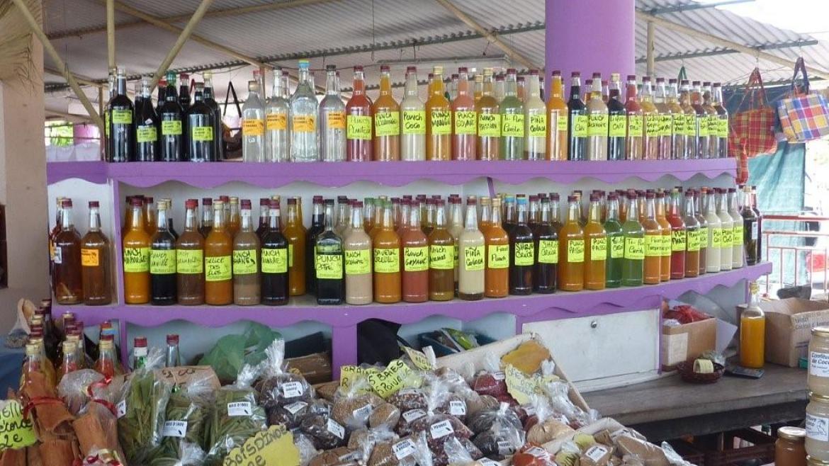 Marché local, Sainte Anne, Martinique Marché local, Sainte Anne, Martinique