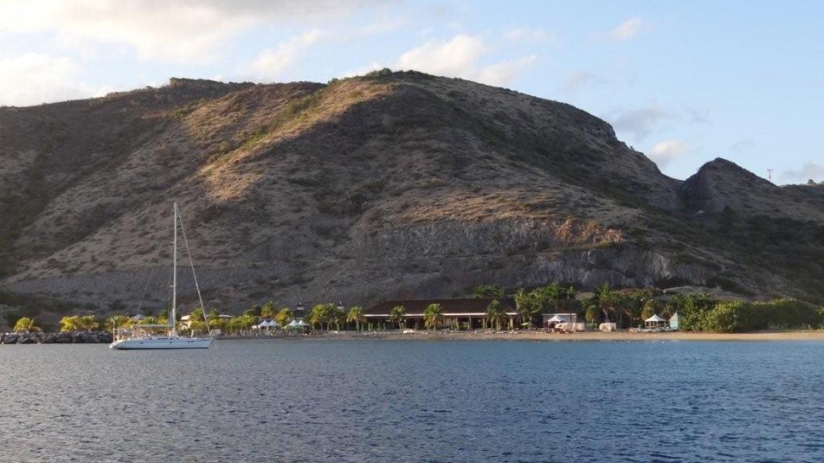 The bay of St Kitts The bay of St Kitts