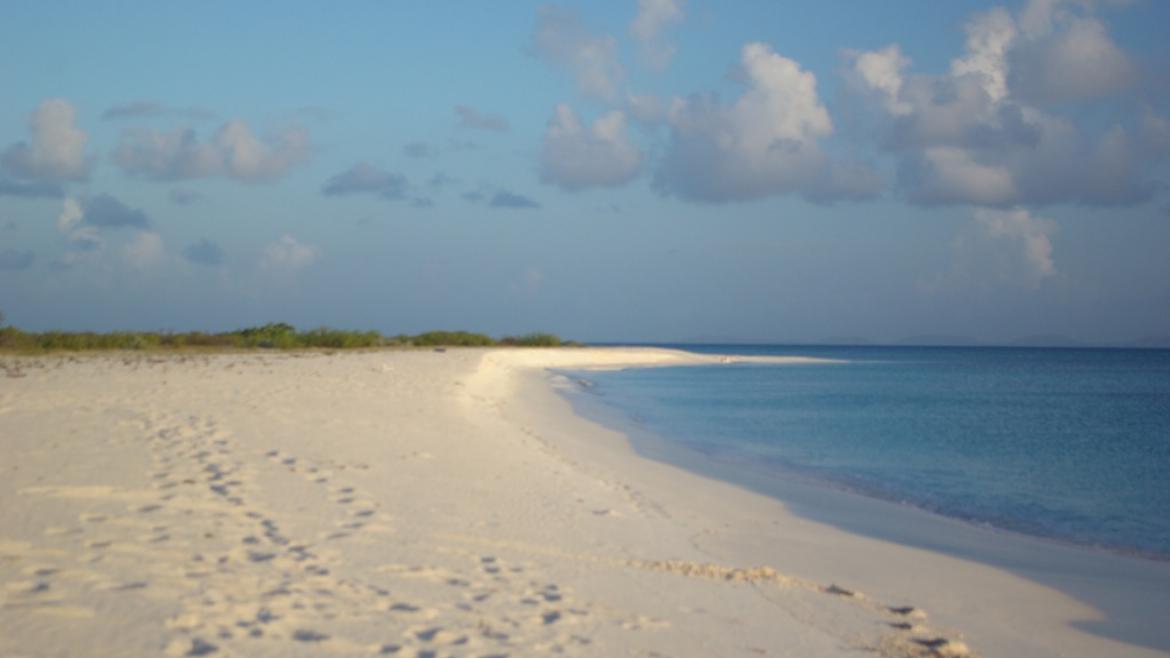Deserted beach, Barbuda Deserted beach, Barbuda