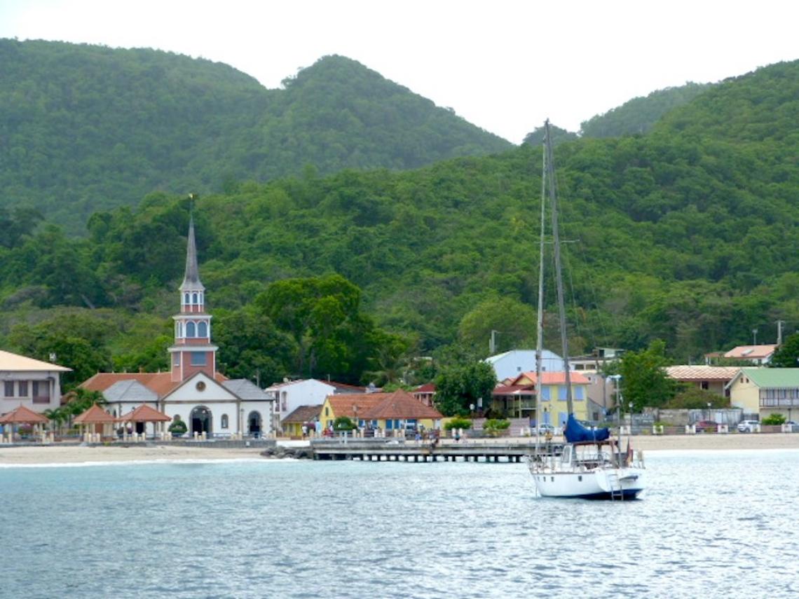 Mooring at Anses d'Arlet, Martinique