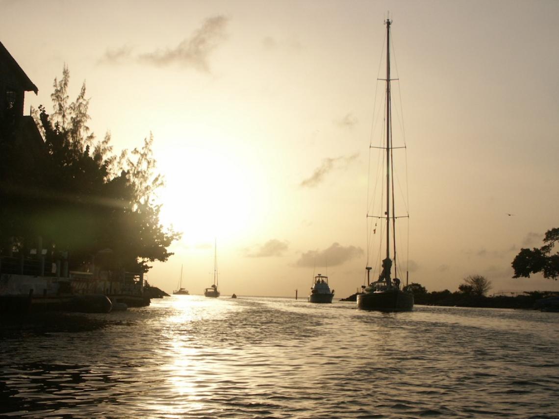 Entrée de Rodney Bay, Sainte Lucie