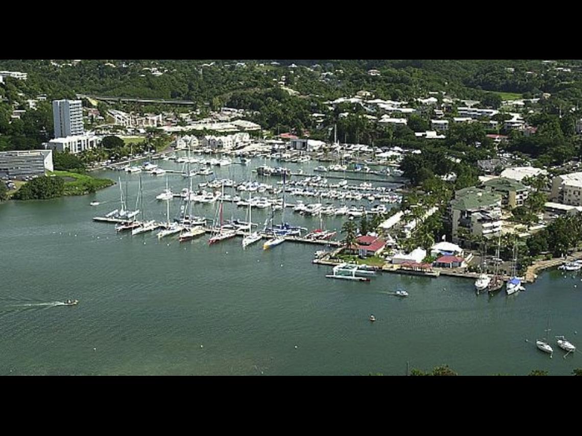 The marina at Bas du Fort, source C.R Guadeloupe