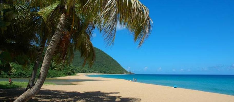 Grande Anse beach, Guadeloupe