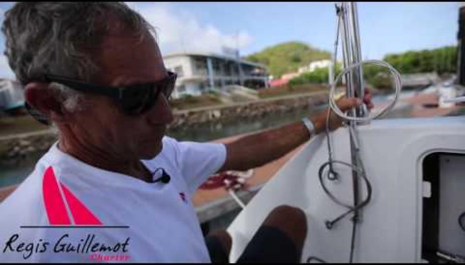 utilisation d'un désalinisateur sur catamaran régis guillemot