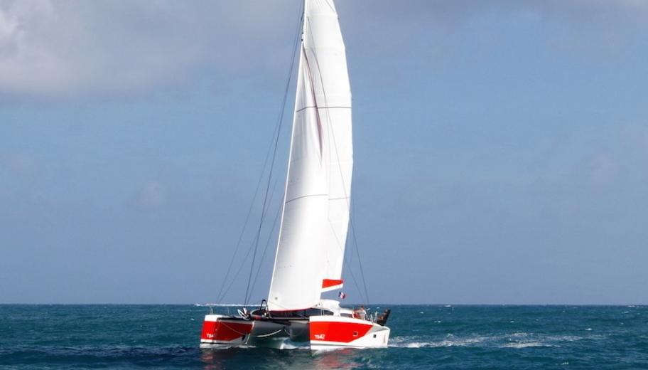 Régis Guillemot Charter boat, IMAGINE, under sail Régis Guillemot Charter boat, IMAGINE, under sail