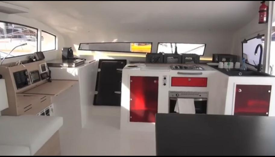 TS42 IMAGINE, Régis Guillemot Charter, galley TS42 IMAGINE, Régis Guillemot Charter, galley