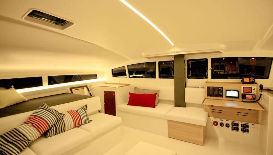 TS 42 IMAGINE saloon and living area TS 42 IMAGINE saloon and living area