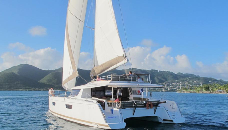 Saba 50, a catamaran with beautiful interior spaces Saba 50, a catamaran with beautiful interior spaces