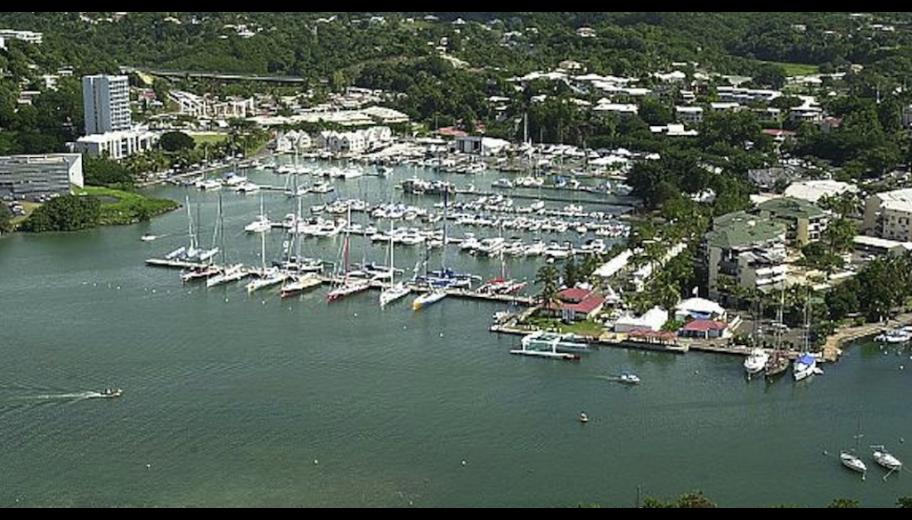 The marina at Bas du Fort, source C.R Guadeloupe