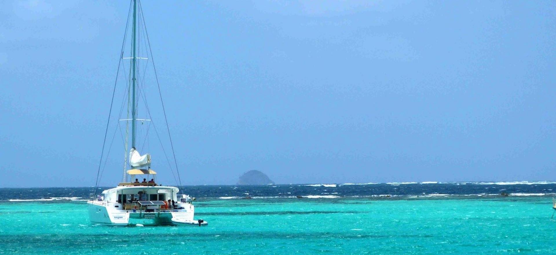 Lagoon 450 dans les Grenadines