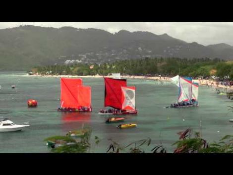 Martinique : Course de Yoles challenge 2012
